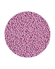 11/0 Preciosa Permalux Seed Beads Chalk Violet Dyed Matte