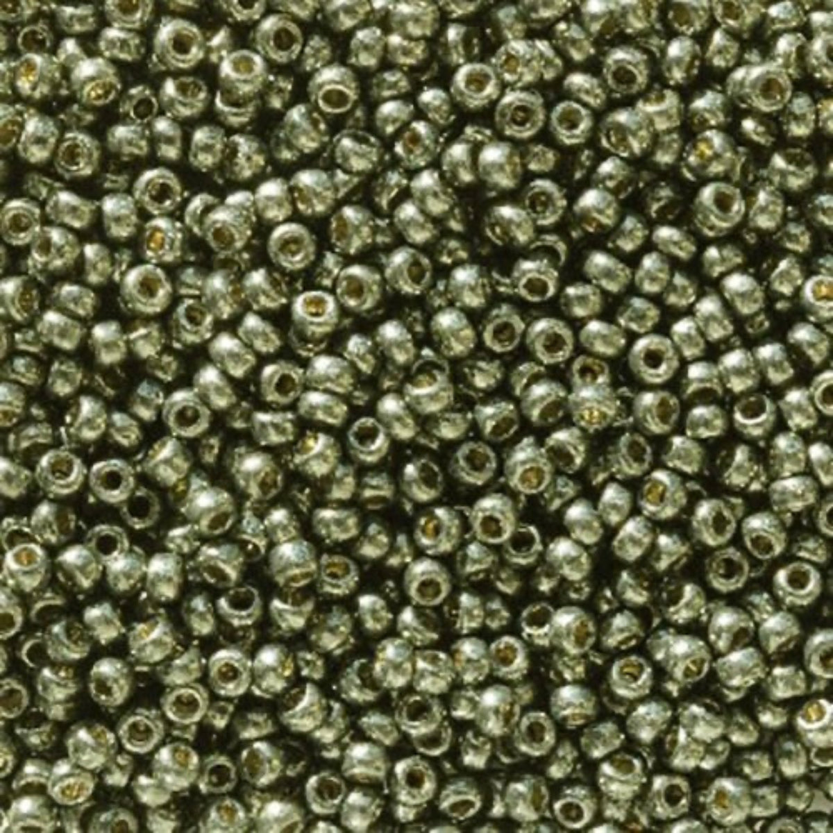 11/0 Miyuki Seed Beads Duracoat Galvanized Olivine #5112