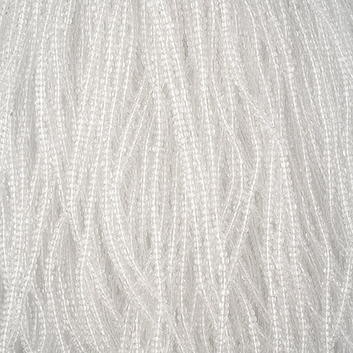 11/0 Charlotte Cut Preciosa Bead Transparent Crystal Strung