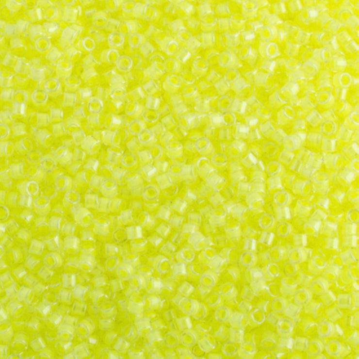 Delica 11/0 RD #2031 Limeade Luminous Neon 5.2g Vial