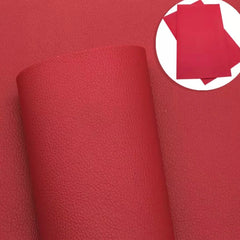 8*12 Inch Vinyl Backing Material - Thin Light Red Vinyl