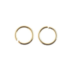 Findings  - Jump Ring Round 6mm Gold 142pcs