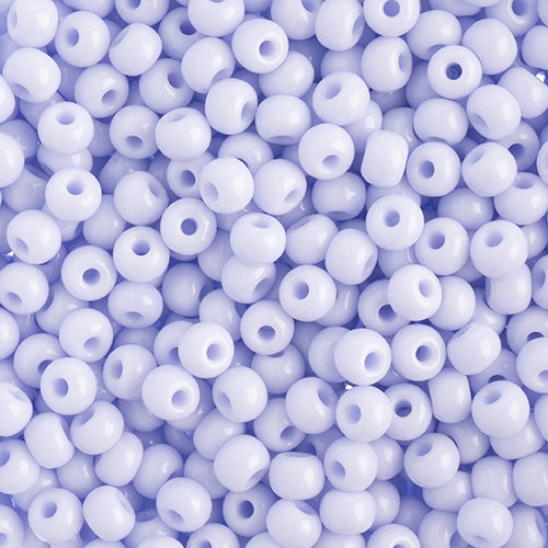6/0 Preciosa  Seed Beads Natural Lilac Seed bead, 24g Vial