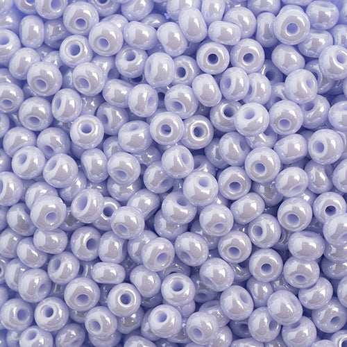 6/0 Preciosa  Seed Beads Natural Lilac Luster Seed bead, 24g Vial