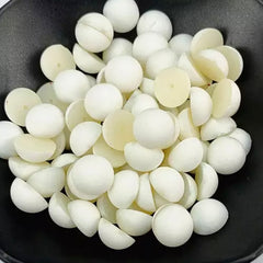 8mm, 10 & 12mm Mixed Matte, Round Dome, Glue On Resin Gems, Sold in Pairs, See Dropdown