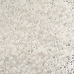 Delica 11/0 RD #0351 White Matte 5.2g Vial