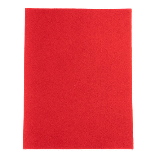 Beading felt red