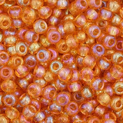 11/0 Preciosa Seed Beads 11/0 Transparent Topaz AB #34944