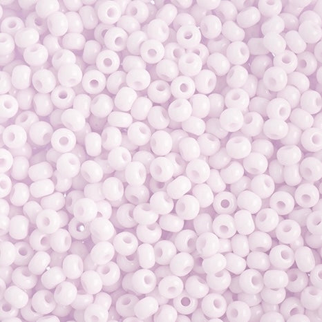 8/0 Preciosa Seed Beads Opaque Natural Pink 22g Vial