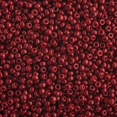 11/0 Miyuki Seed Beads Light Maroon Opaque Duracoat #4469