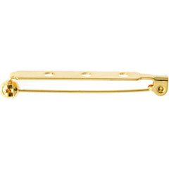 BAR PINS 1.5in NICKEL & GOLD