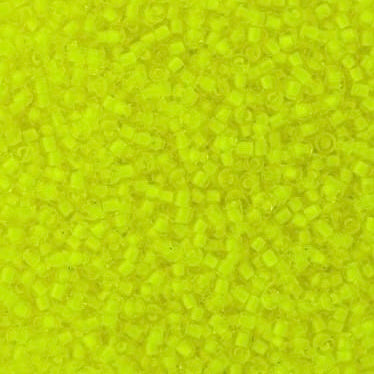 11/0 Preciosa Seed Beads Crystal C/L Neon Yellow #01500