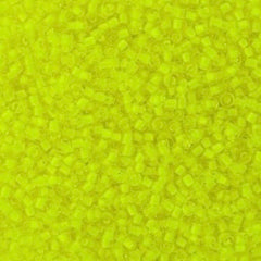 11/0 Preciosa Seed Beads Crystal C/L Neon Yellow #01500