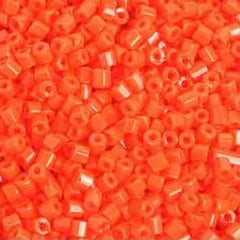10/0 2-Cut Preciosa Beads Opaque Orange