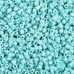 10/0 2-Cut Preciosa Beads Opaque Turquoise, 24g