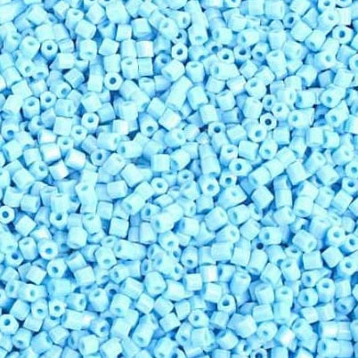 10/0 2-Cut Preciosa Beads Opaque Light Blue