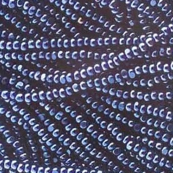 13/0 Charlotte Cut Preciosa (Czech) Bead Transparent Dark Blue Luster Strung