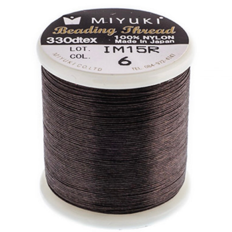 Miyuki Nylon Beading Thread – Size B (50m Spool)