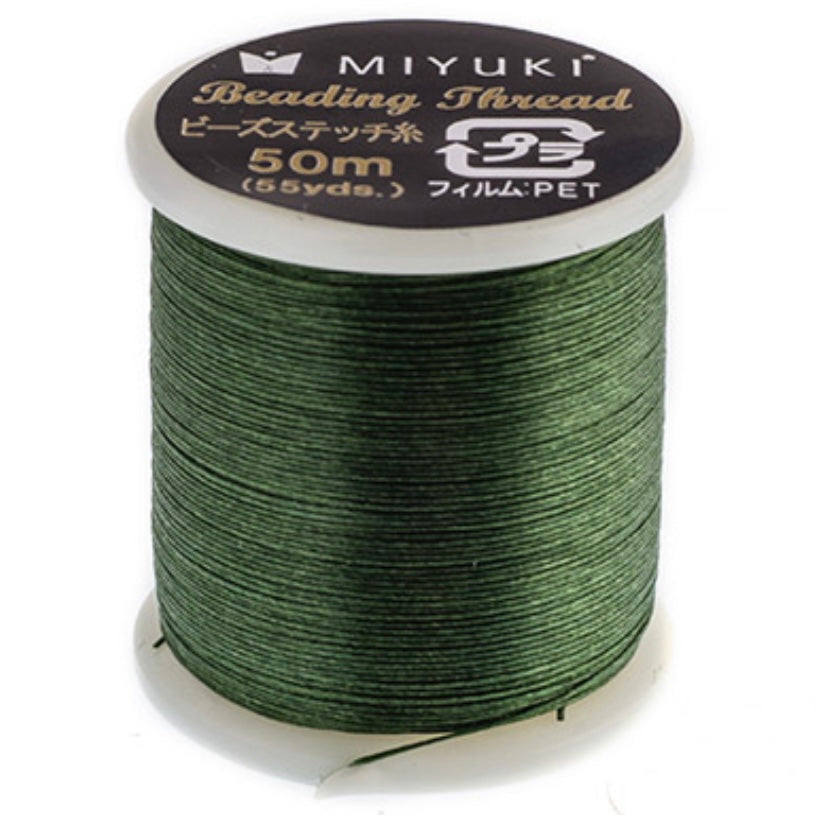 Miyuki Nylon Beading Thread – Size B (50m Spool)