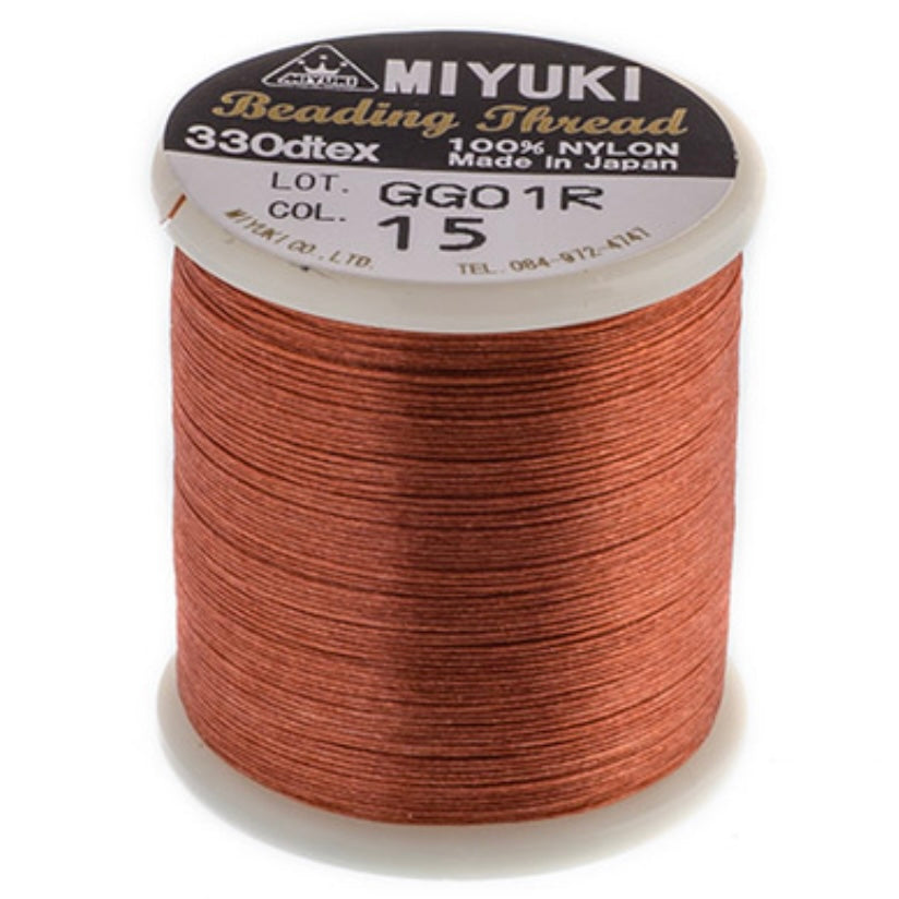 Miyuki Nylon Beading Thread – Size B (50m Spool)