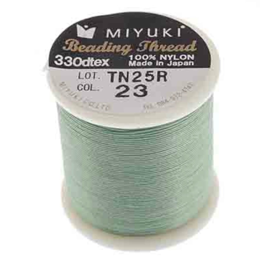 Miyuki Nylon Beading Thread – Size B (50m Spool)