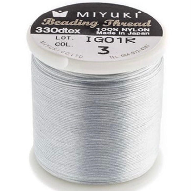 Miyuki Nylon Beading Thread – Size B (50m Spool)