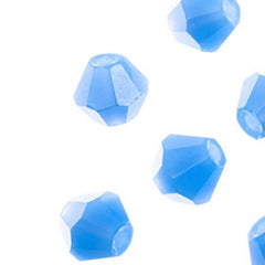 Crystal Lane Bicone 2 Strand 7in (apx96pcs) 4mm Opaque Dark Periwinkle