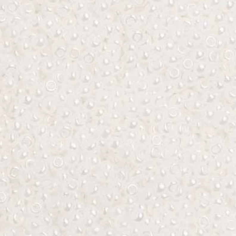 10/0 Preciosa Seed Beads Pearl White