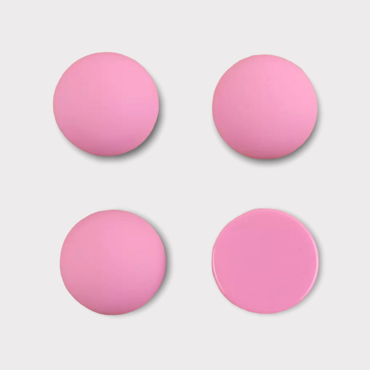 18mm Mixed Matte, Round Dome, Glue On Resin Gems, Sold in Pairs or Package, See Dropdown