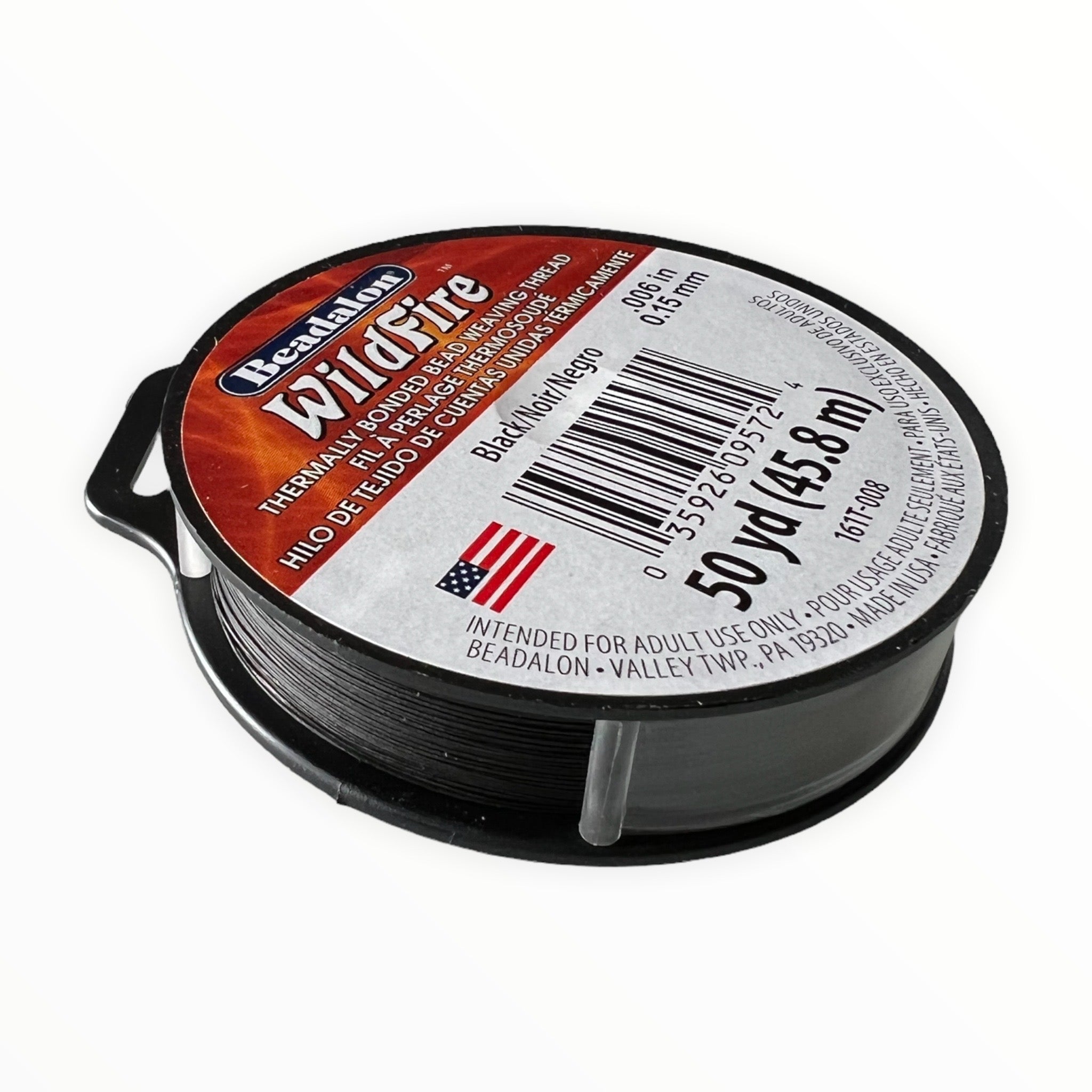 Wildfire Beading Thread – 0.006" (10lb) – 50 Yard Spool